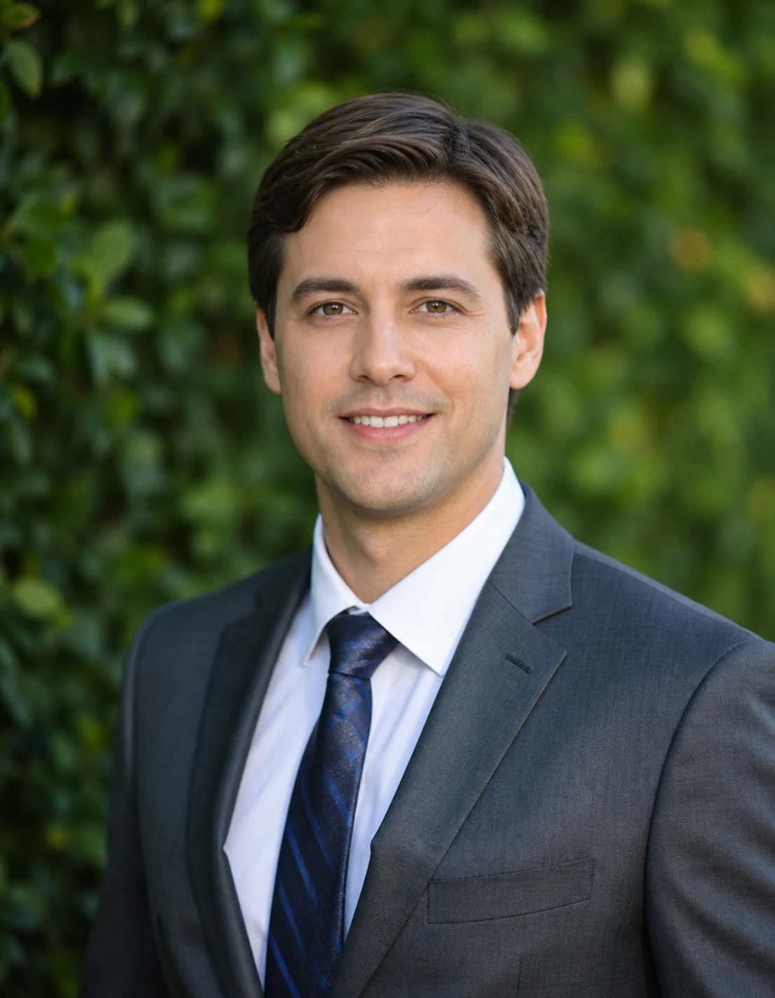 AI professional headshot example